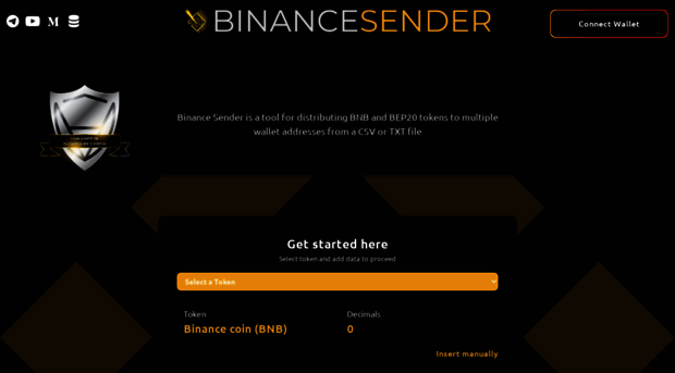 binancesender.com