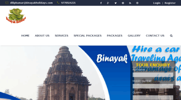 binayakholidays.com