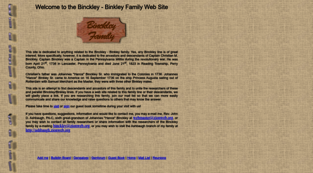 binckley.zionweb.org