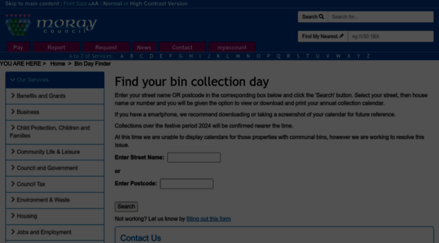 bindayfinder.moray.gov.uk