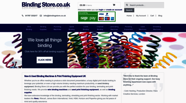 bindingstore.co.uk