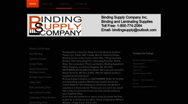 bindingsupplycompany.com