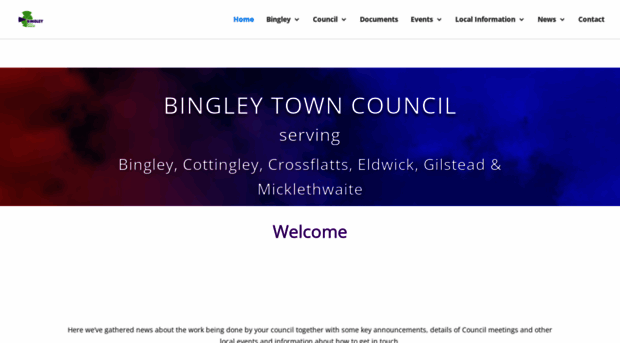 bingleytowncouncil.gov.uk