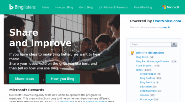 binglistens.uservoice.com
