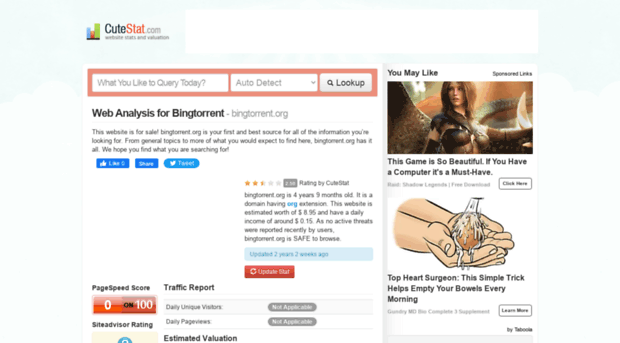 bingtorrent.org.cutestat.com