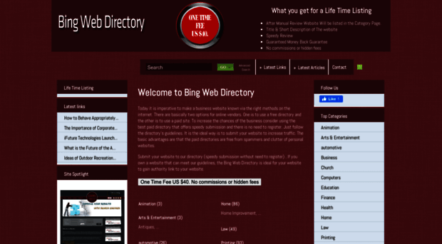 bingwebdirectory.com