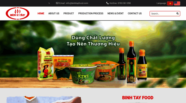 binhtayfood.com