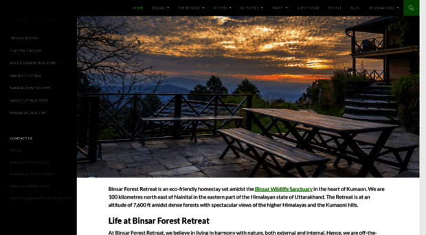 binsarforestretreat.com