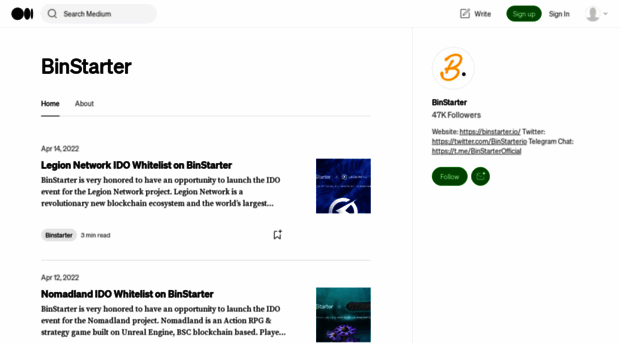 binstarter.medium.com