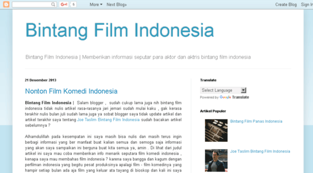 bintangfilmindonesia.blogspot.com