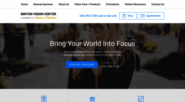 binyonvisioncenter.com
