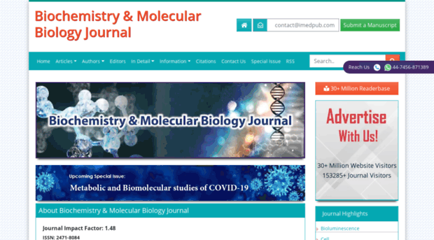 biochem-molbio.imedpub.com