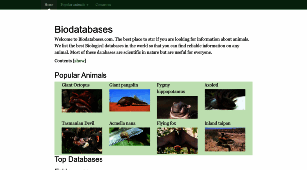 biodatabases.com