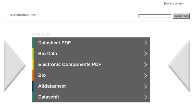 biodatasheet.info