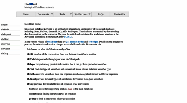 biodbnet-abcc.ncifcrf.gov