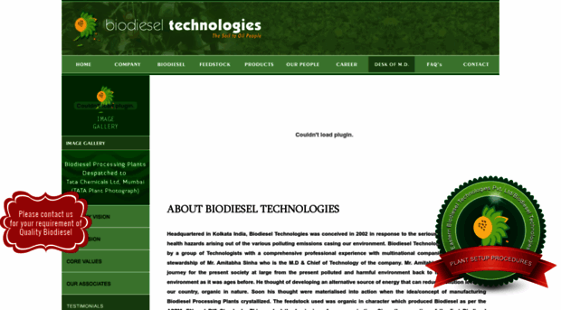 biodieseltechnologiesindia.com