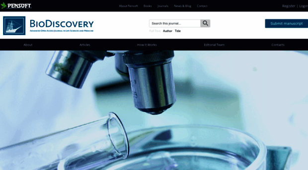 biodiscovery.pensoft.net