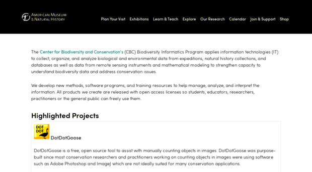 biodiversityinformatics.amnh.org