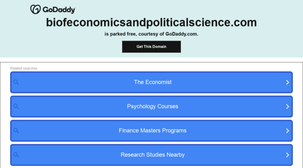 biofeconomicsandpoliticalscience.com