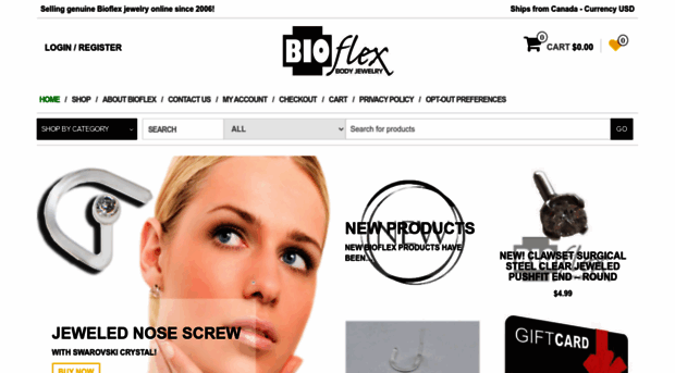 bioflexbodyjewelry.com