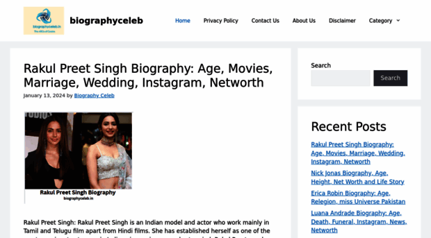 biographyceleb.in