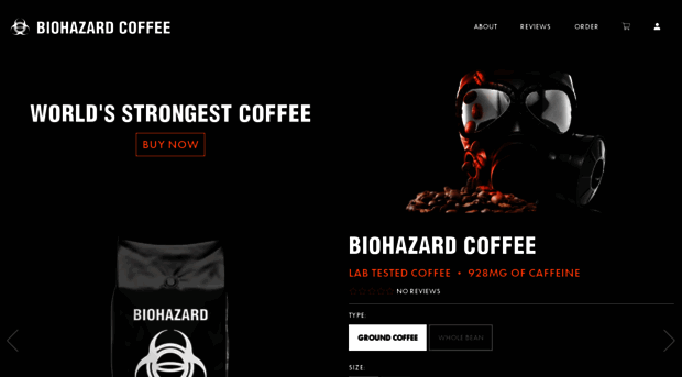 biohazardcoffee.com