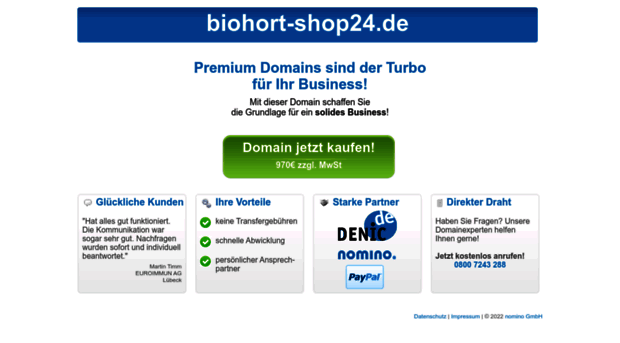 biohort-shop24.de