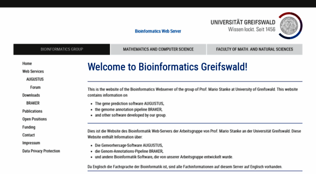 bioinf.uni-greifswald.de
