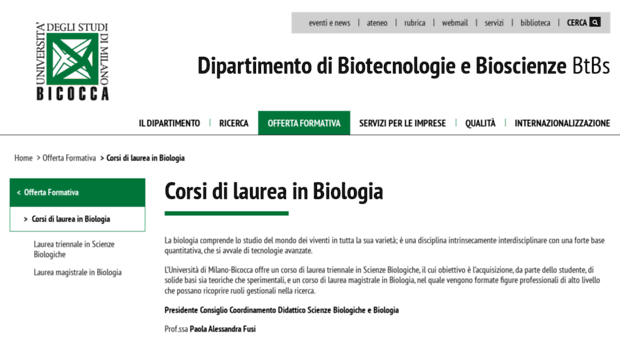 biologia.unimib.it