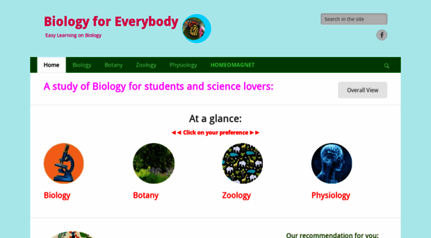 biology.homeomagnet.com