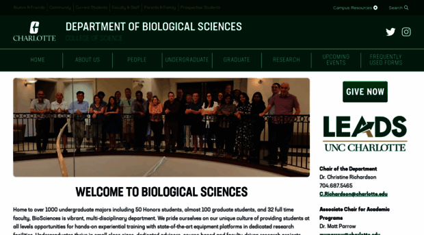 biology.uncc.edu