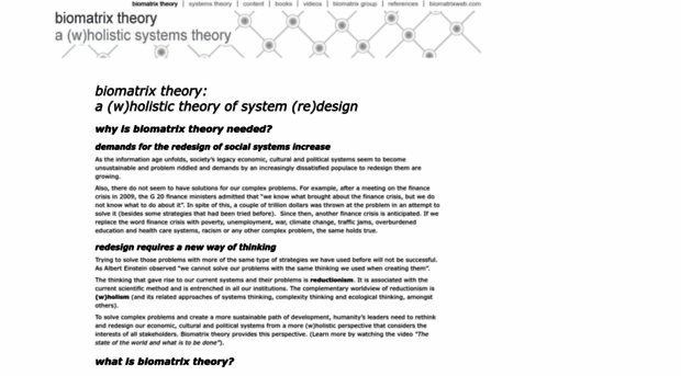 biomatrixtheory.com