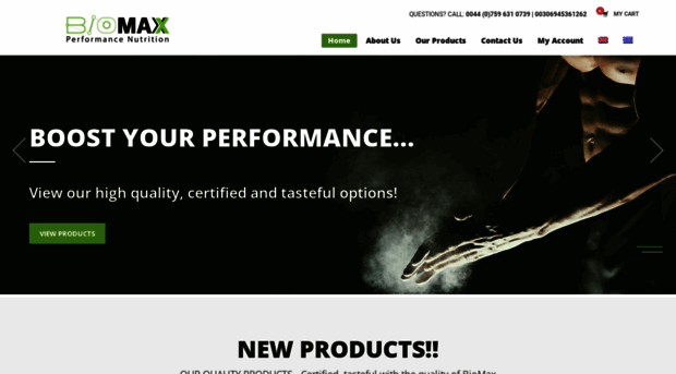 biomaxperformancenutrition.com