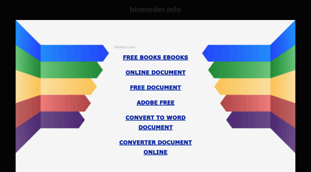 biomeder.info