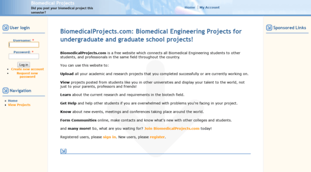 biomedicalprojects.com