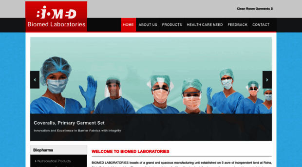 biomedlaboratories.co.in