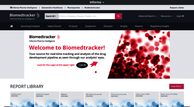 biomedtracker.com