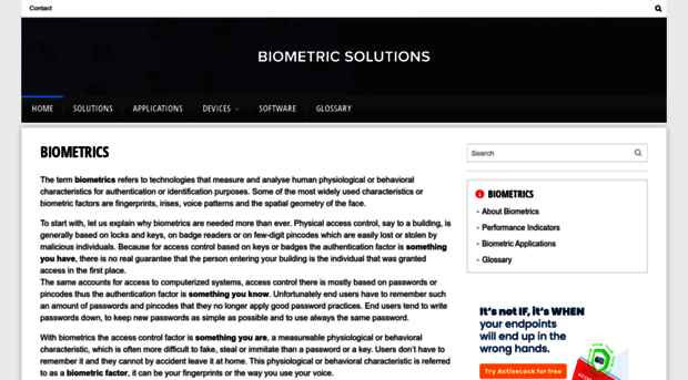 biometric-solutions.com