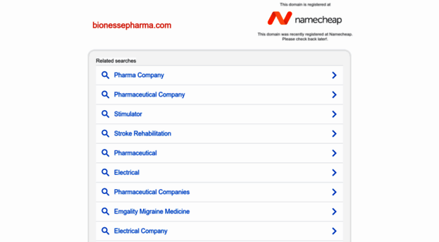 bionessepharma.com