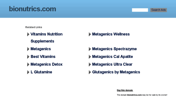 bionutrics.com