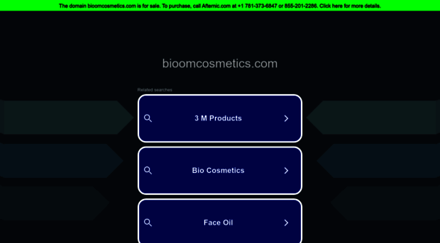 bioomcosmetics.com