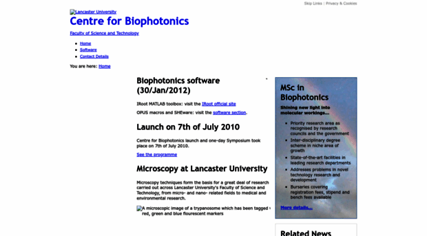 biophotonics.lancs.ac.uk