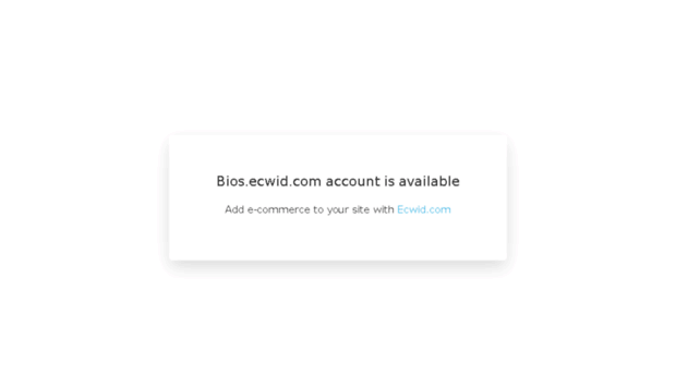 bios.ecwid.com