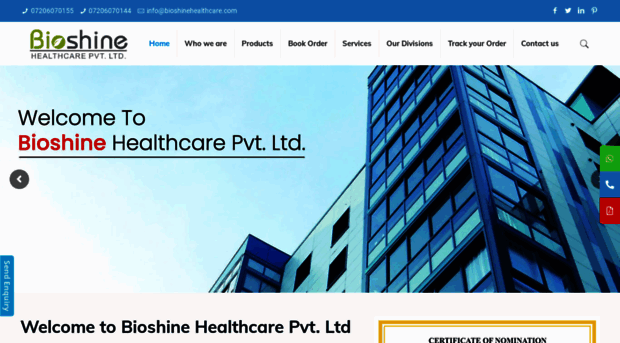 bioshinehealthcare.com