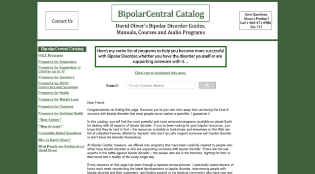 bipolarcentralcatalog.com