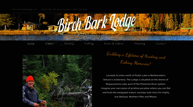 birchbarklodge.com