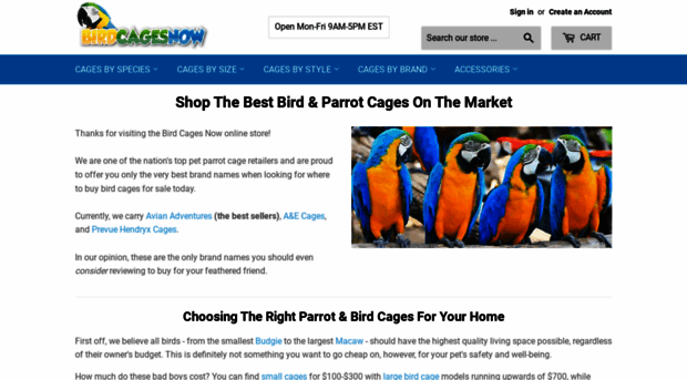 birdcagesnow.com