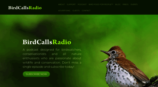 birdcallsradio.com