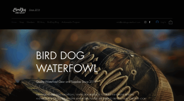 birddogwaterfowl.com