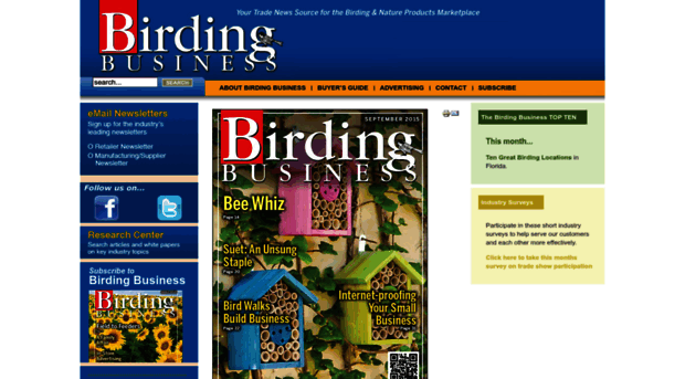 birdingbusiness.com